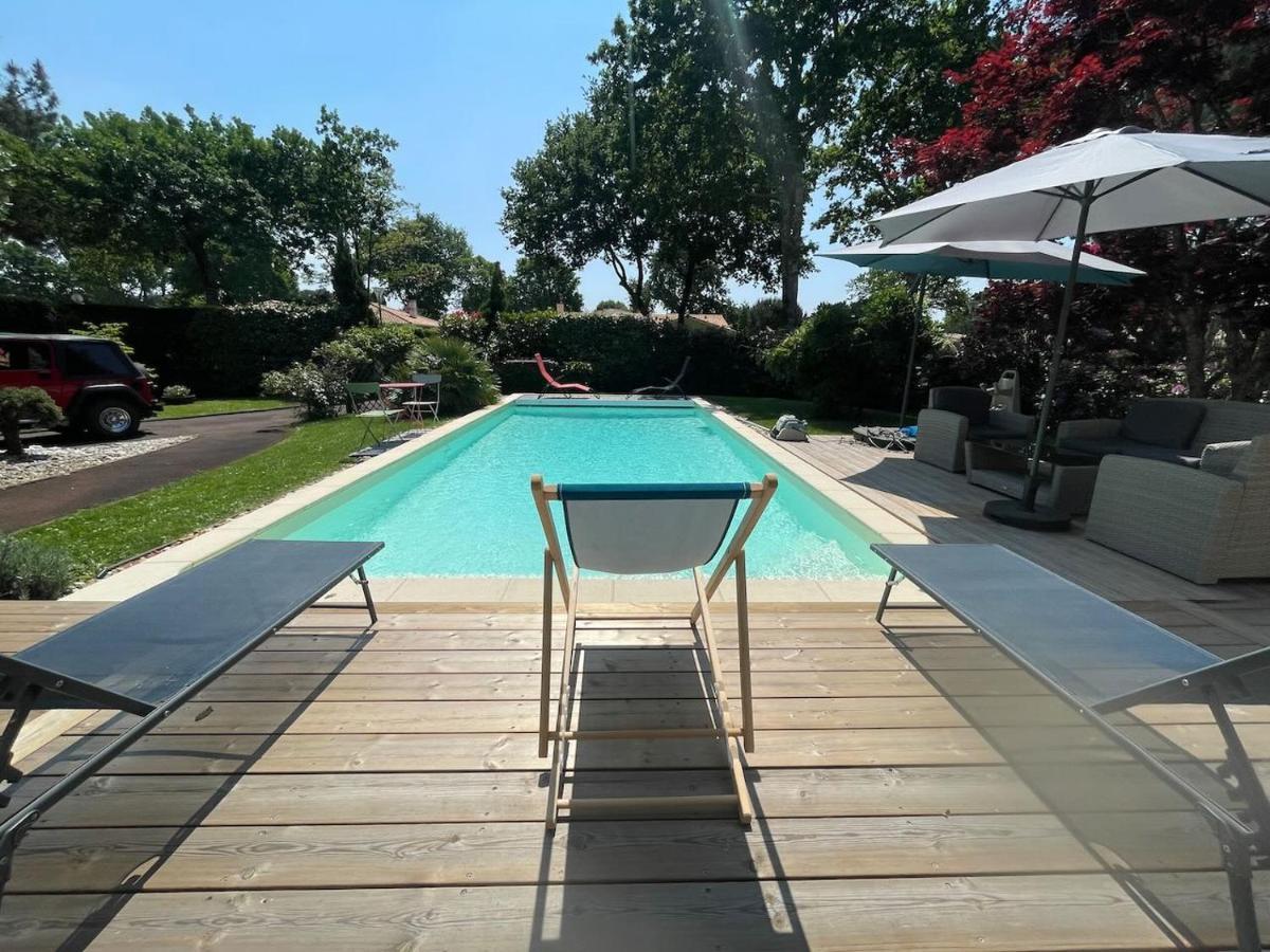 Villa Avec Piscine Andernos Les Bains Экстерьер фото