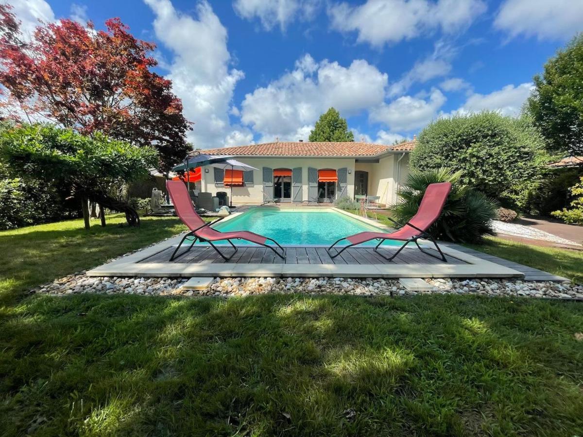 Villa Avec Piscine Andernos Les Bains Экстерьер фото