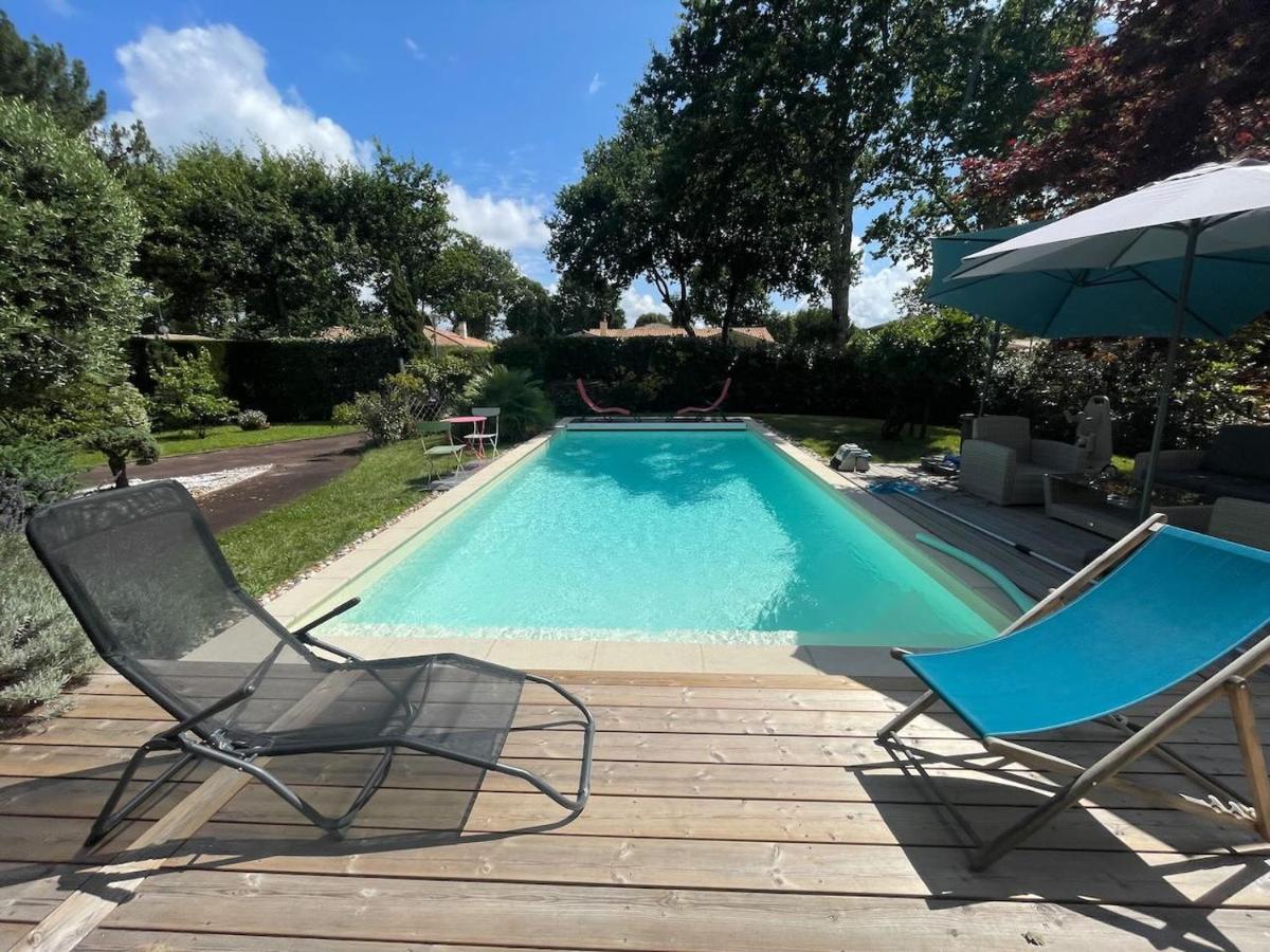 Villa Avec Piscine Andernos Les Bains Экстерьер фото