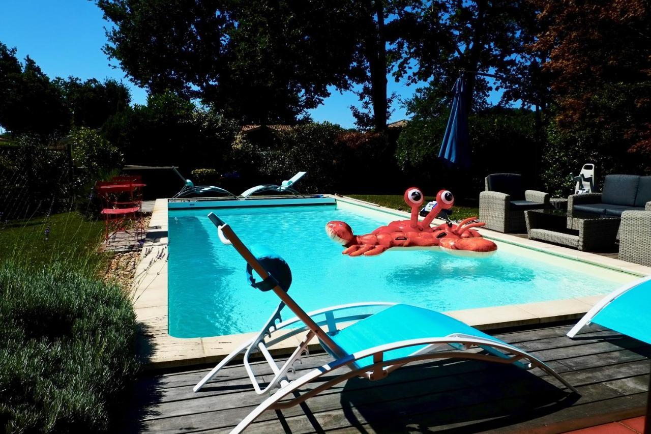 Villa Avec Piscine Andernos Les Bains Экстерьер фото